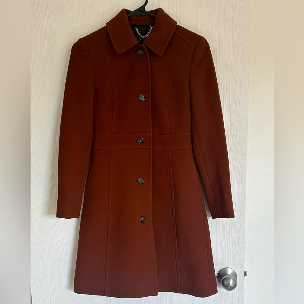 J. Crew Lady Day Coat, Italian Double Cloth - Picture 2 of 10